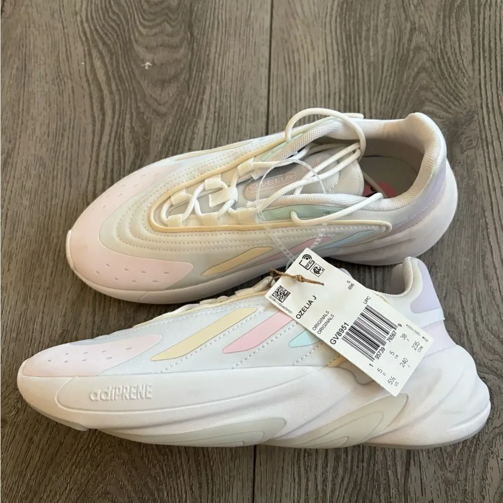 Adidas 2023 Ozelia J 'White Pastels' shoes very beautiful and comfortable